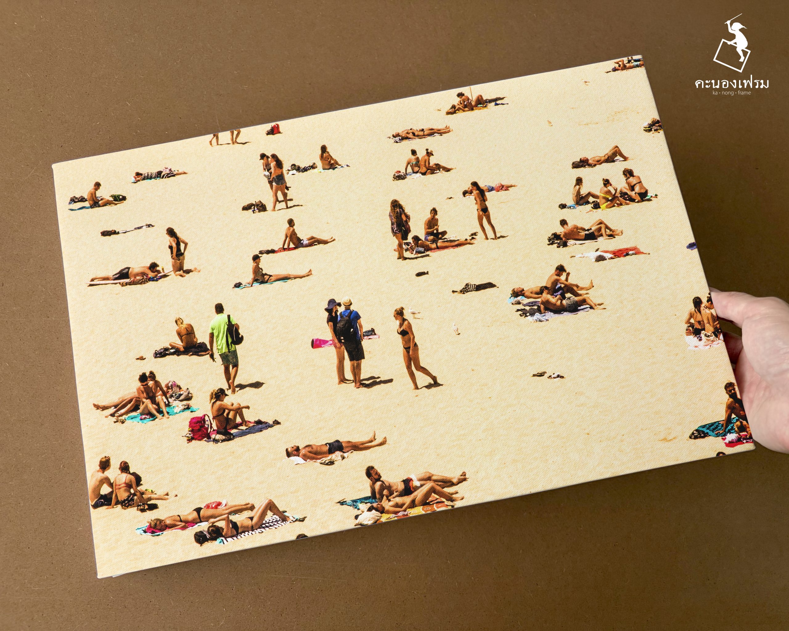 ภาพแคนวาส 18×12 นิ้ว คมชัดทุกรายละเอียด ด้วยไฟล์ภาพคุณภาพสูง